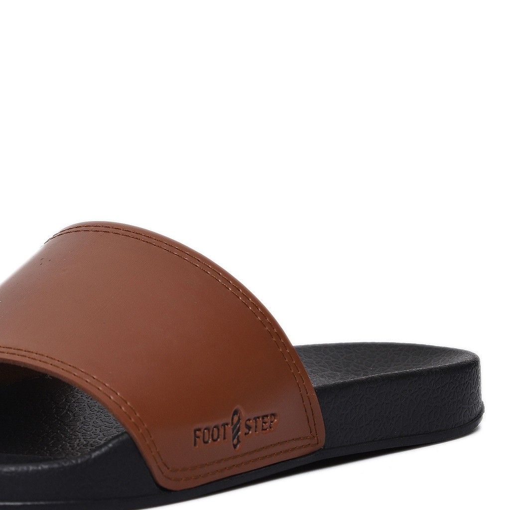 PORTO BROWN |FORIND x FSTP| Sandal EVA Ori Ringan Slop Slide Santai Simple Pria/Men Sendal Footwear