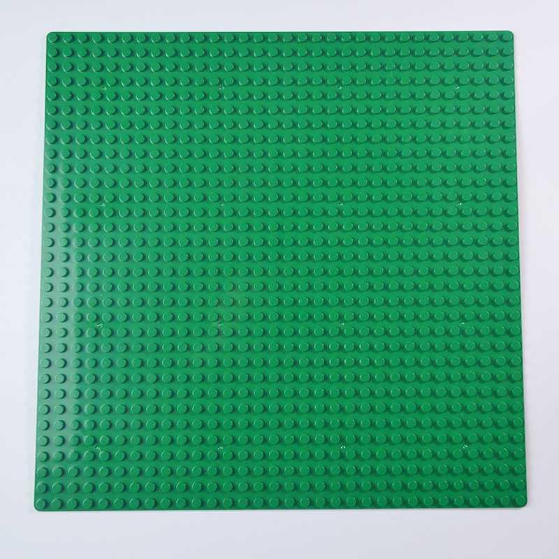 Base Plate LEGO Building Blocks 25.5 x 25.5 cm - HQB1143 [Hijau]