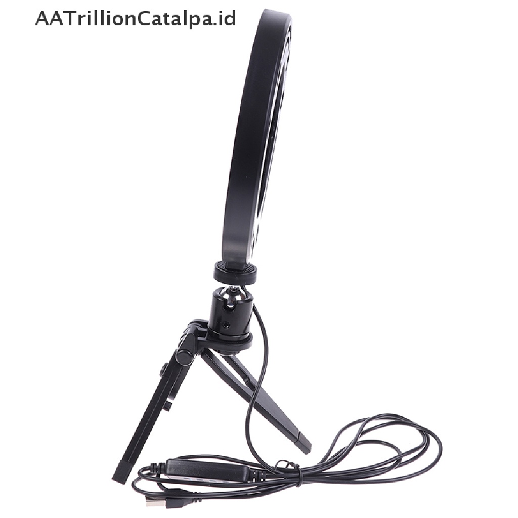 Aatrillioncatalpa Lampu Flash Ring LED 6 &quot;Bisa Dim Untuk Selfie / Studio Foto