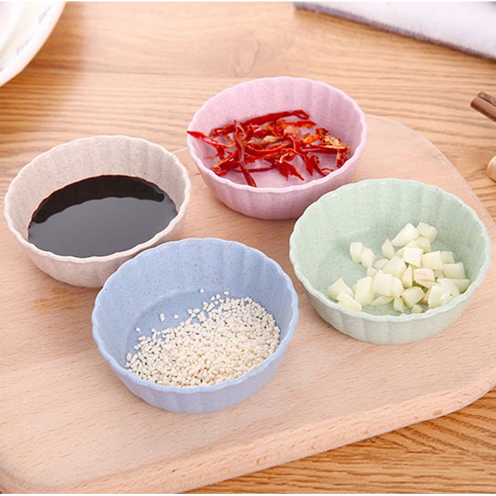 Lepek Kecil Piring Mangkok Saji Tempat Sambel Saus Kecap Cabe