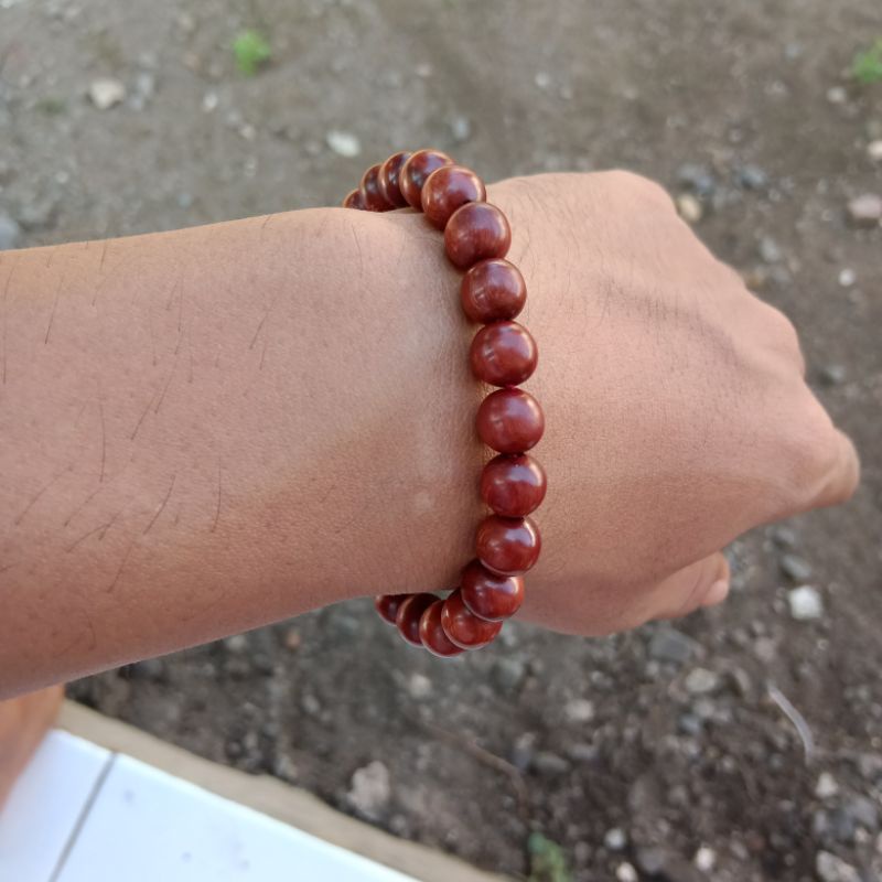 Gelang Kayu Akar Galih Nagasari Size 8mm ORIGINAL!!