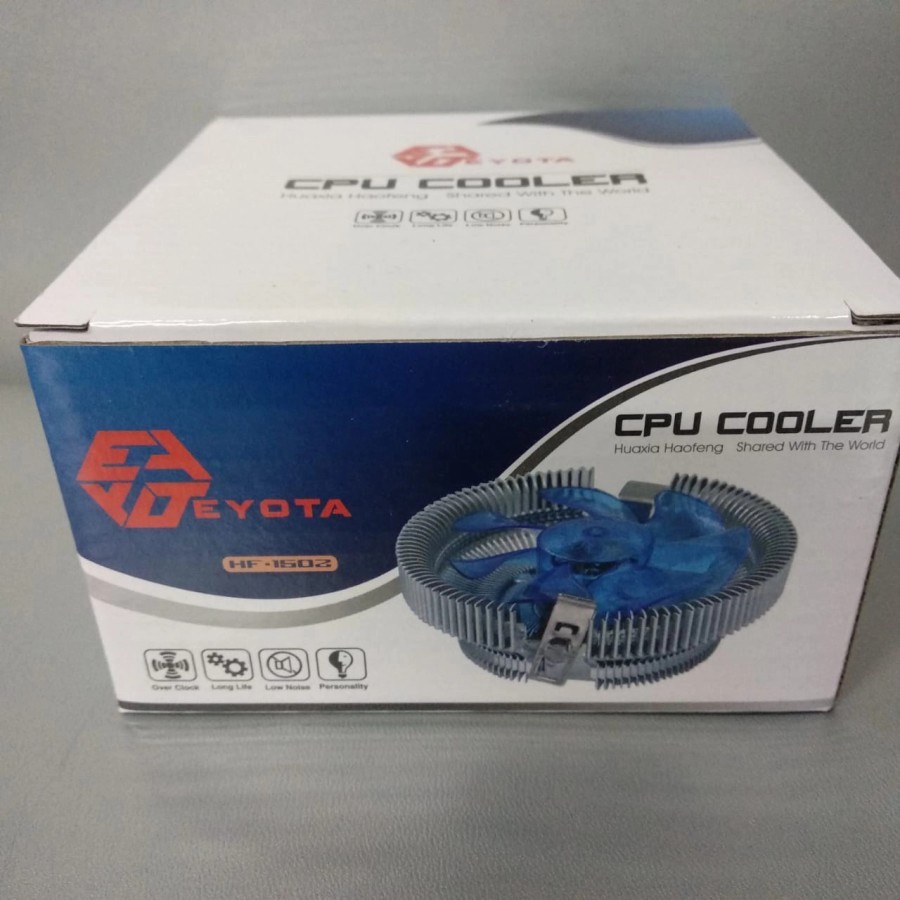 Fan Processor Eyota hf-150 Intel Lga 775 115x Amd Am2 Led - Cpu Cooler