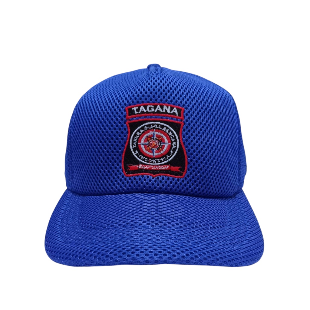 Topi BaseBall / Tactical Biru Tagana Doble Mesh