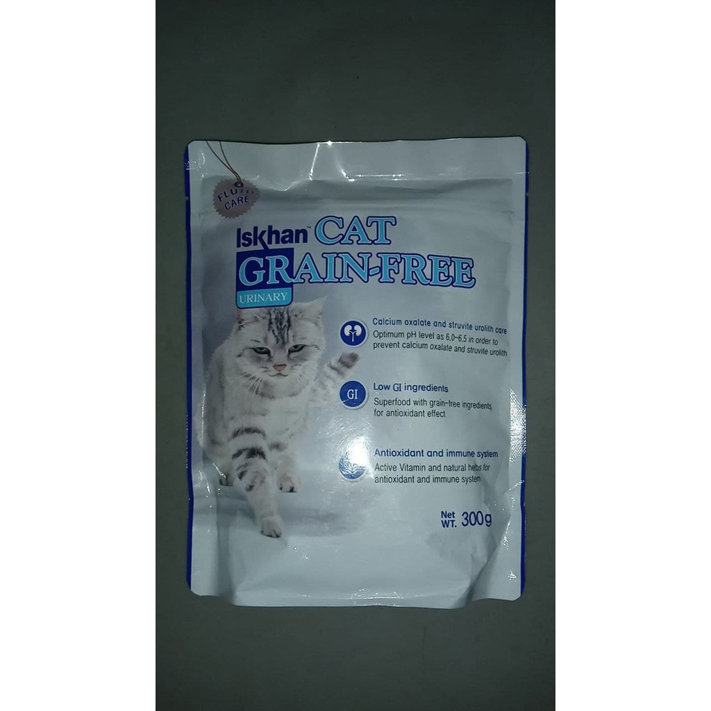 Iskhan 300gram Urinary Grainfree - Makanan Kucing - Grain Free