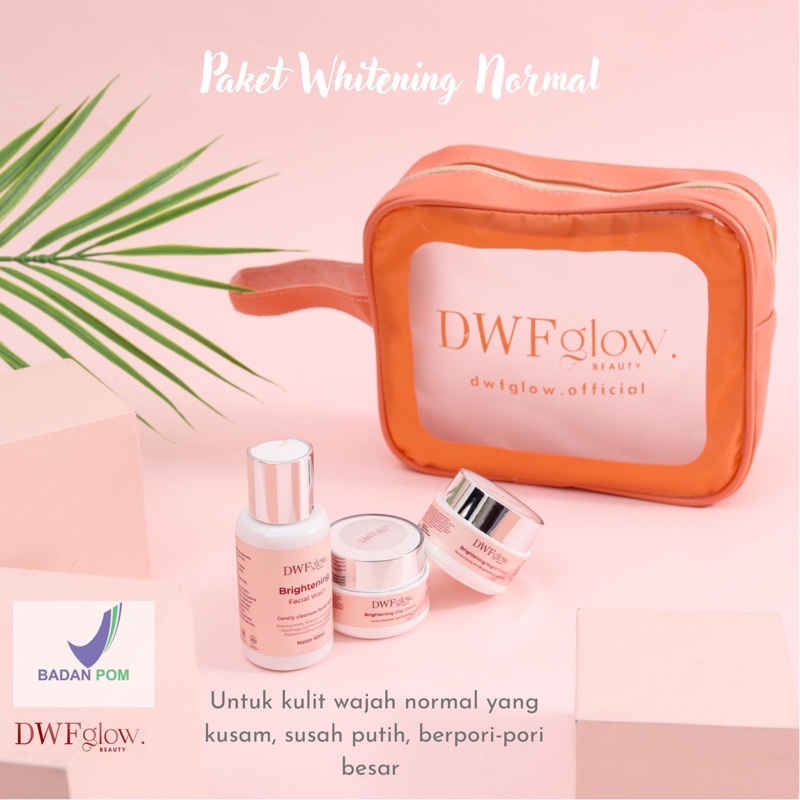 DWF SKINCARE BEAUTY FLEK & GLOWING / SKINCARE WAJAH BPOM / AMAN BUSUI & BUMIL