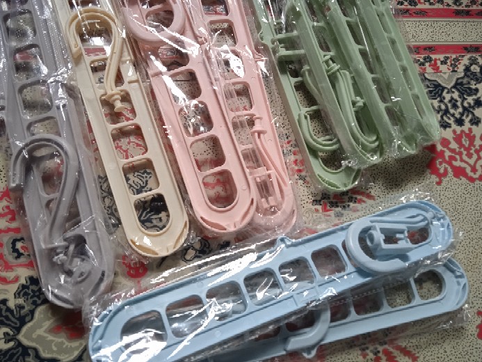 Magic Folding Hanger Gantungan Baju Instan Jemuran Baju