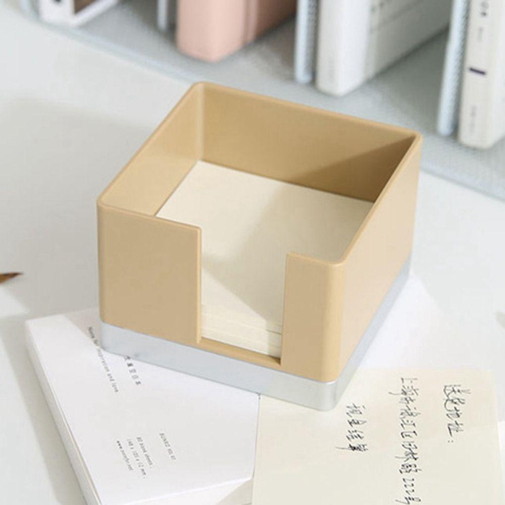 Agustinina Notepad Storage Box Home Party Dispenser Memo Plastik