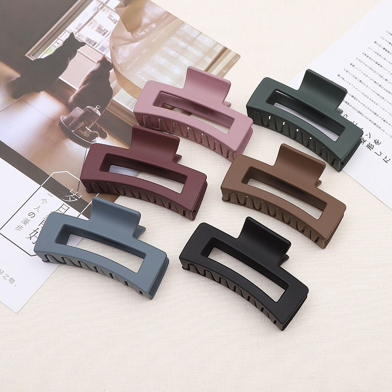 Women Korean INS Style Elegant Retro Hair Clips / Casual Fashion Big Barrette Crab