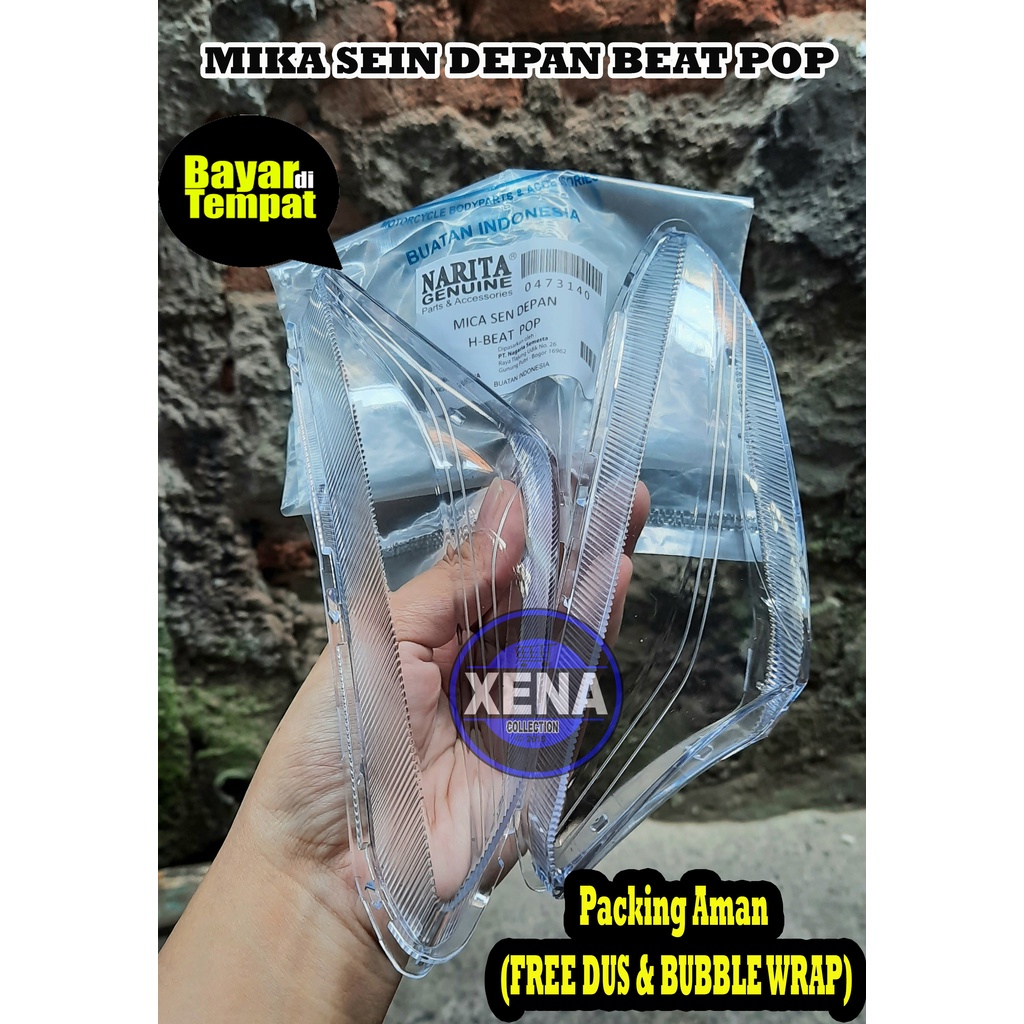 Mika Sen Depan Honda Beat POP / MIKA LAMPU SEN DEPAN BEAT POP ( Merk. NARITA )
