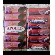 

wafer apollo coklat wafer jadul Apollo susu