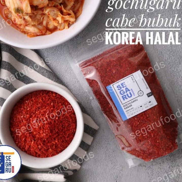 

[HARGA PROMO] Gochugaru Cabe Bubuk Kasar Korea Halal 50 Gr