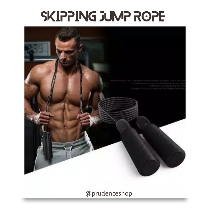Tali Skipping Jump Rope Sport Exercise Tali Lompat Tali Skipping Polos olah raga fitnes kuat dan termurah