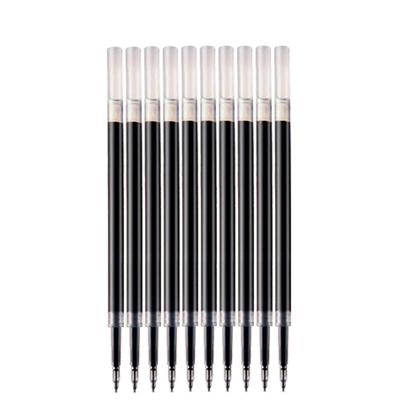 5pcs Pulpen Tinta Hitam Transparan 0.5mm