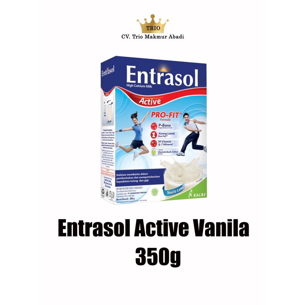 

Entrasol active vanila latte 350g