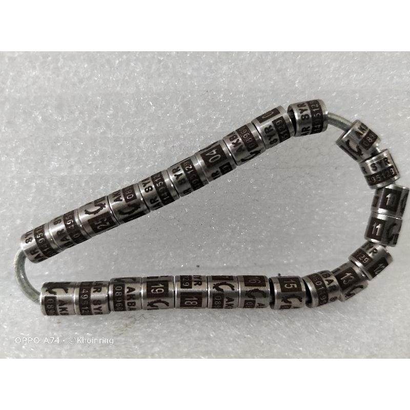 SPESIAL MURAH RING BURUNG MURAI BATU DIAMETER LUBANG 4MM TINGGI 6MM BAHAN BAJA