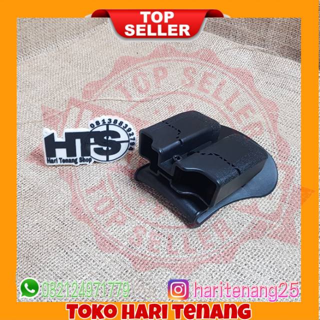 HOLSTER POLIMER MAGAZINE GLOCK 17-19