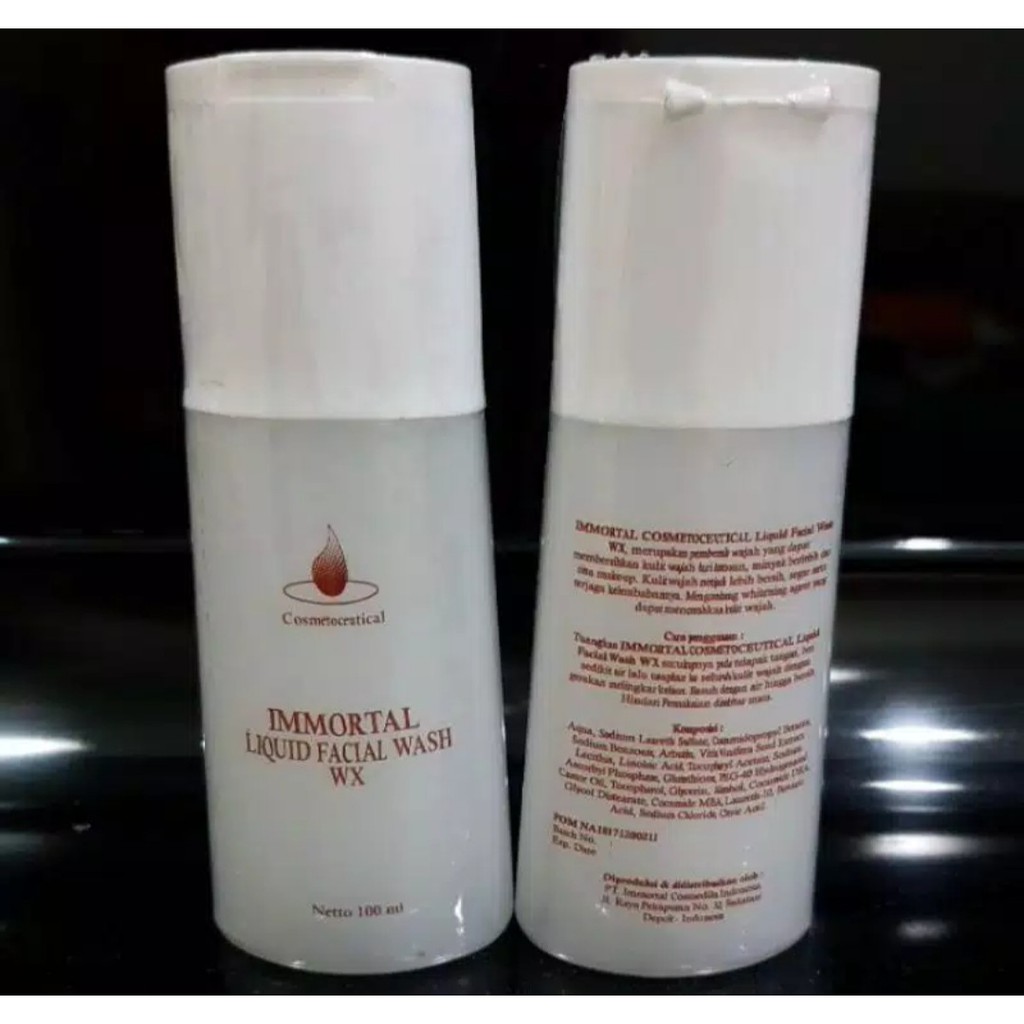Immortal Liquid Facial Wash WX
