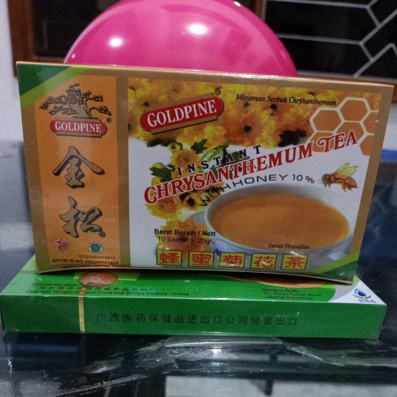 

chrysanthemum tea goldpine