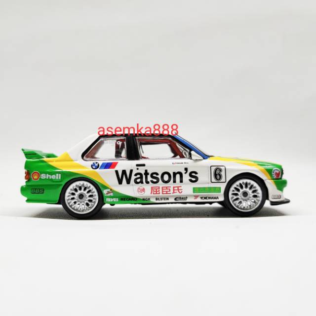 MiniGT BMW M3 E30 Watson Hong Kong Exclusive