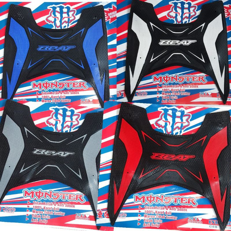 Alas Pijakan Kaki Motor Beat /Karpet Pijakan Kaki Beat Street 2020 Beat Deluxe 2021