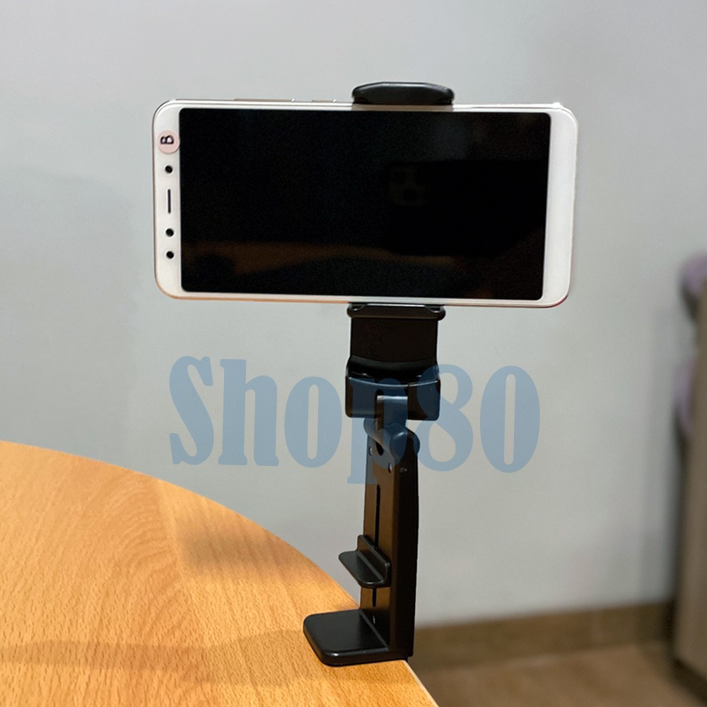 Phone Holder Multi Fungsi 3in1 Universal Selfie Stick Meja Mobil Jepit Gantung Lipat HP