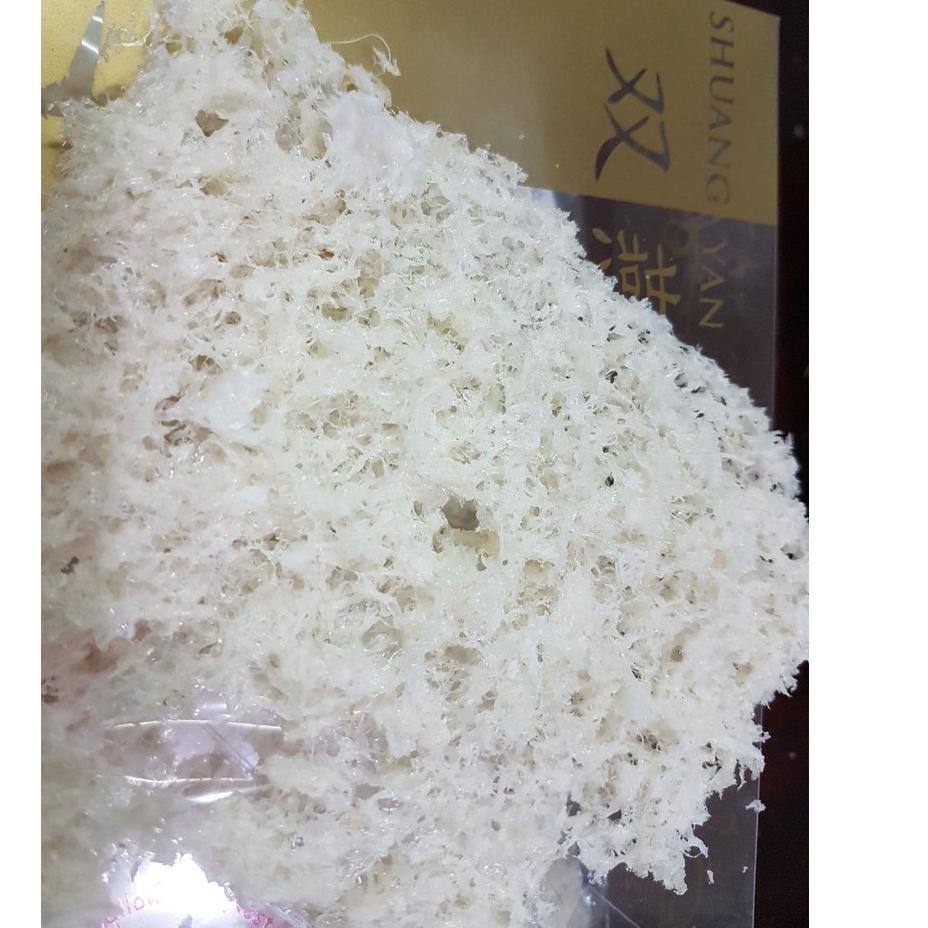

Berkualitas Sarang Burung Walet Kering - Shuang Yan - Hancuran 20 Gram ~