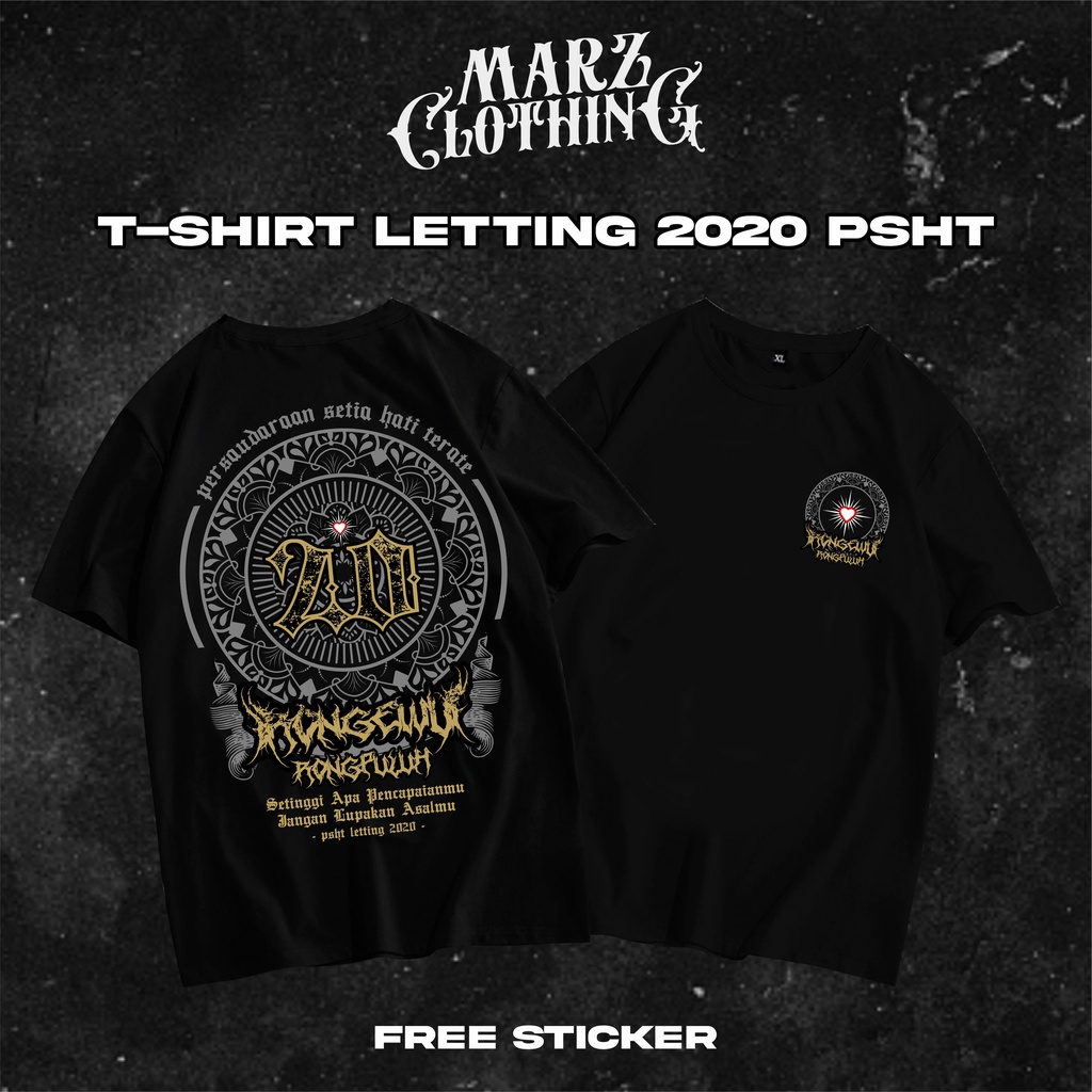 Kaos PSHT LETTING 2020 DISTRO