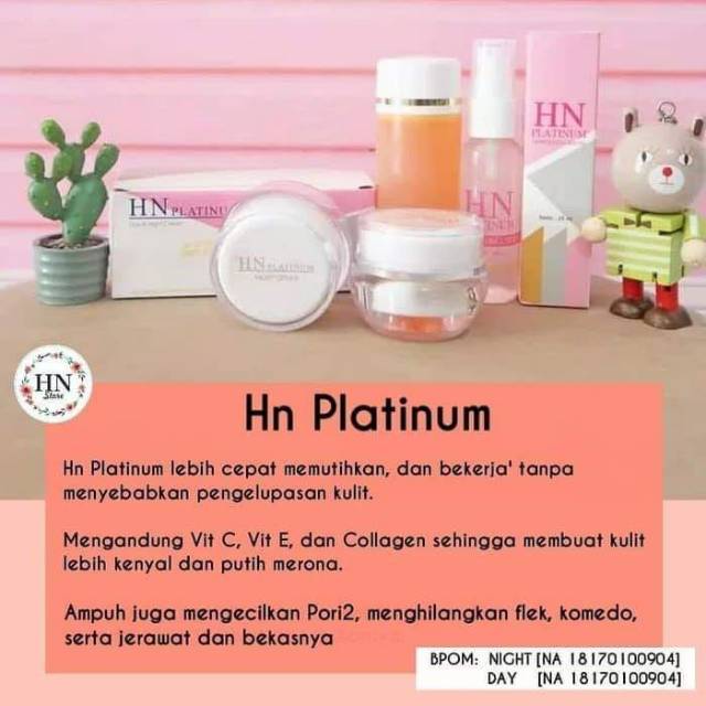Cream HN platinum BPOM
