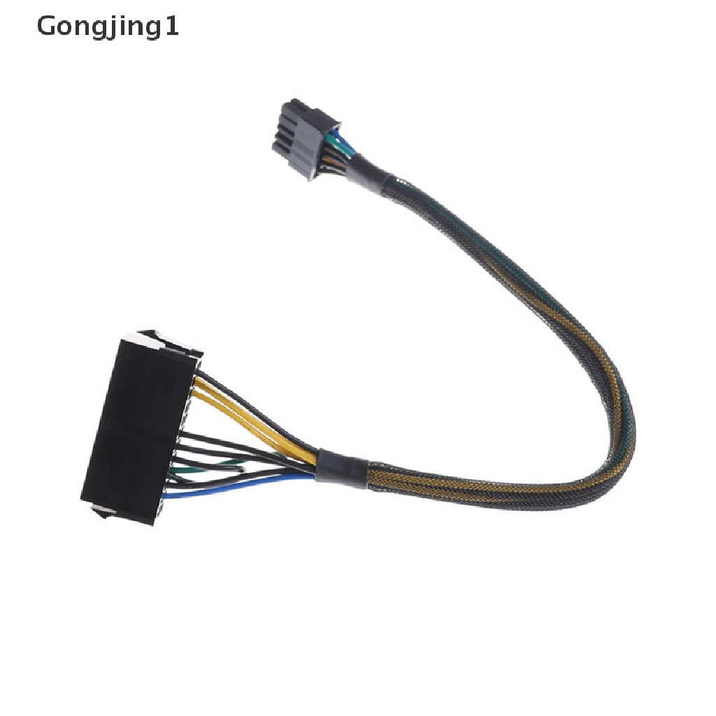 Gongjing1 ATX PSU Kabel Adapter Power Supply 24 Female Ke 10 Pin Untuk Motherboard Lenovo