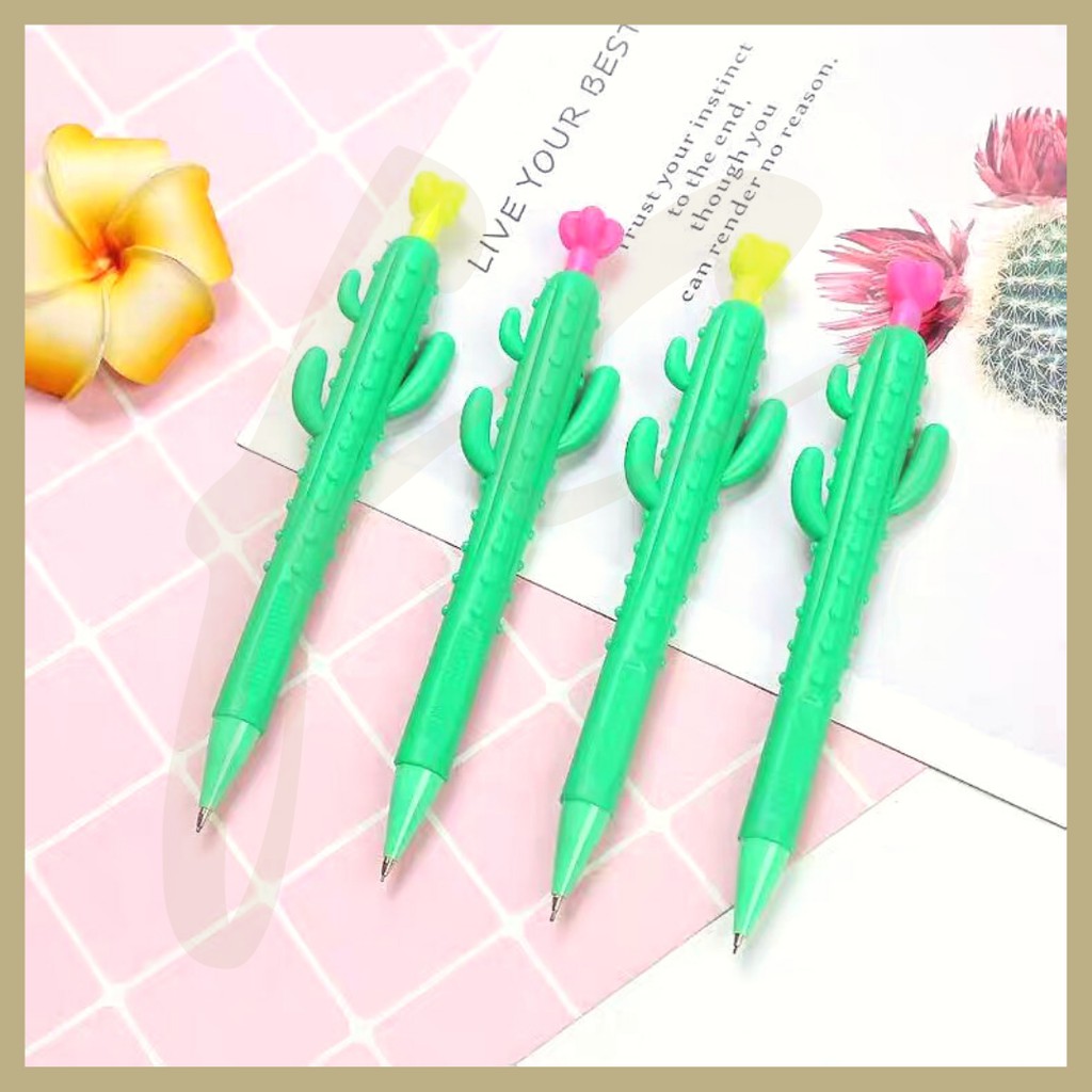 

PENSIL CETEK / MEKANIK MURAH BENTUK TANAMAN KAKTUS / CACTUS PLANT PENCIL GROSIR READY COD SUNNY DAY