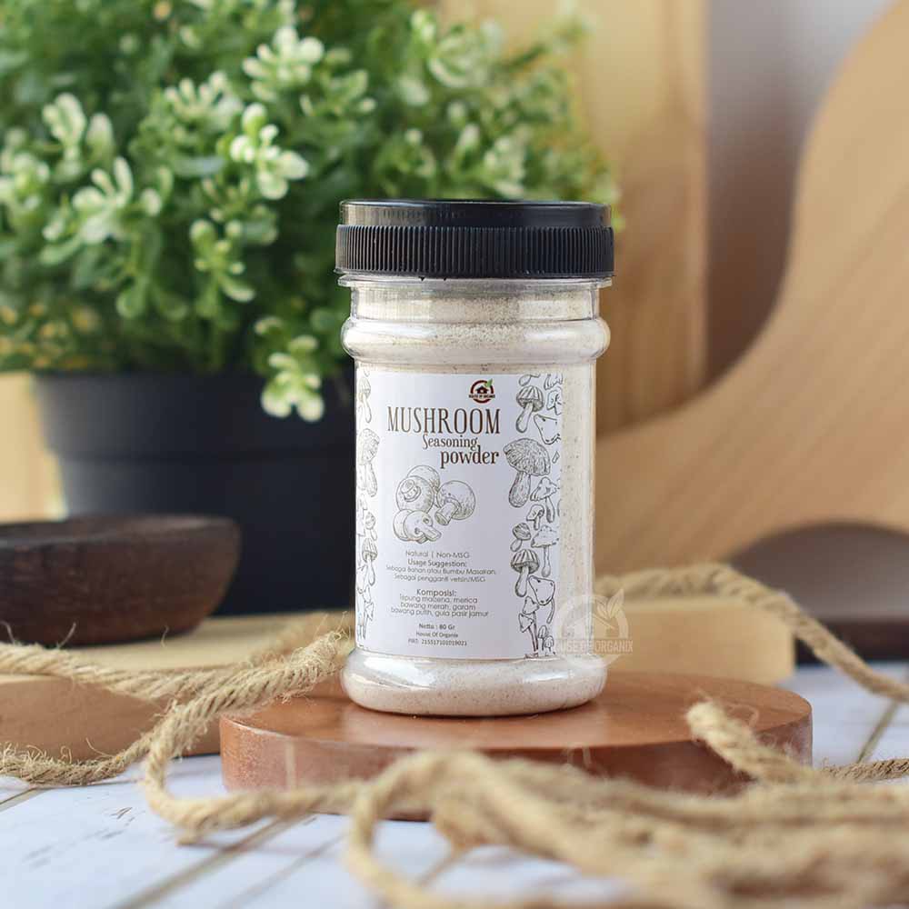 

Natural Mushroom Seasoning Powder ( Kaldu Jamur ) 70 Gr