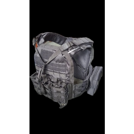 Rompi Body Vest Quick Release / Rompi vest TACTICAL dengan Seling dan pelepas cepat