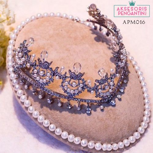 [SIAP KIRIM] AKSESORIS WEDDING HIASAN SANGGUL HEADPIECE PENGANTIN PREMIUM APM016