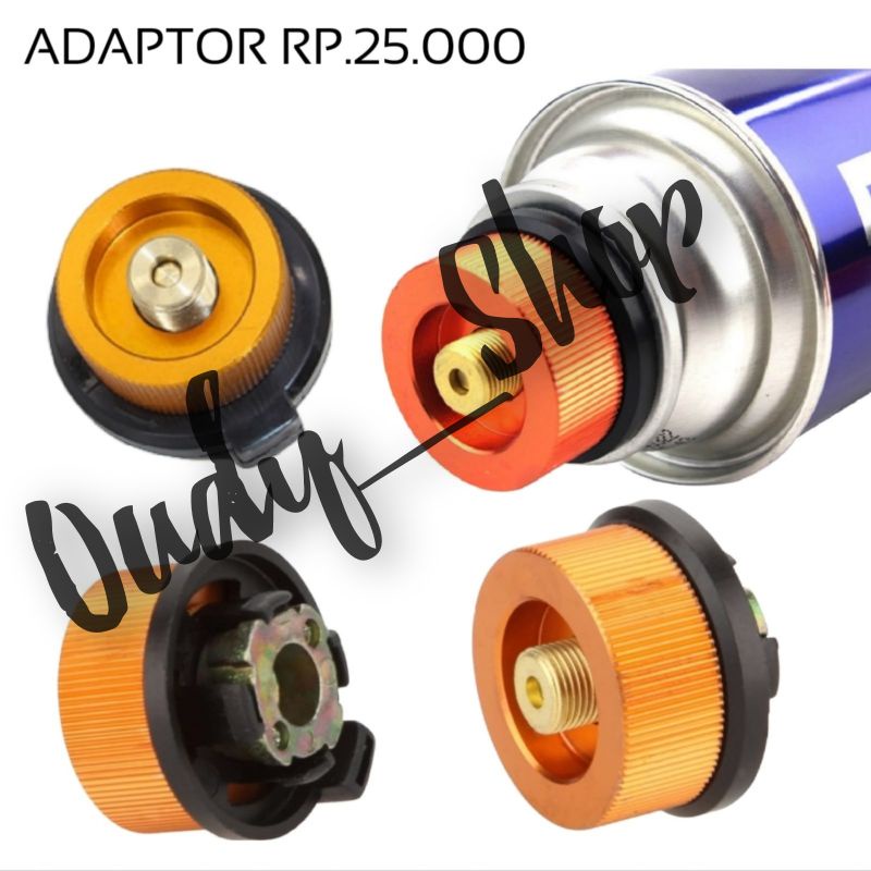 Adaptor Selang Kompor Gas Ultralight Kompor Butane Perlengkapan Outdoor Camping Gunung