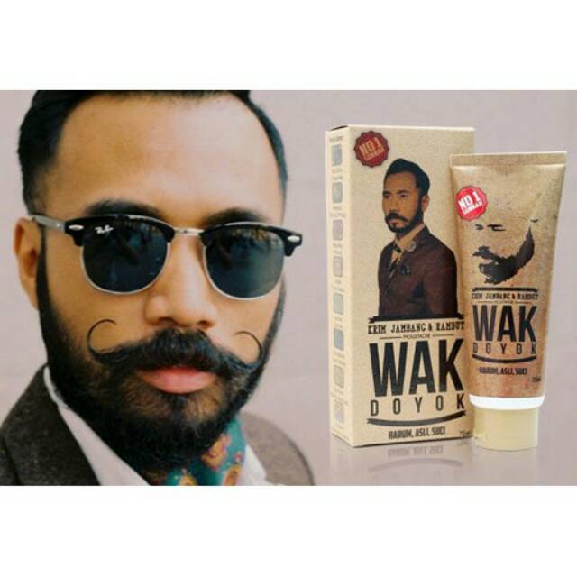 Krim Jambang/Rambut Wak Doyok Original/Asli