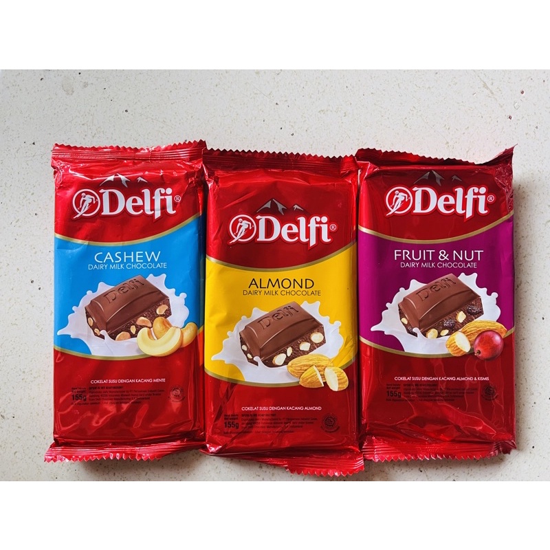 COKLAT DELFI BESAR 155 gram Delfi dairy milk jumbo