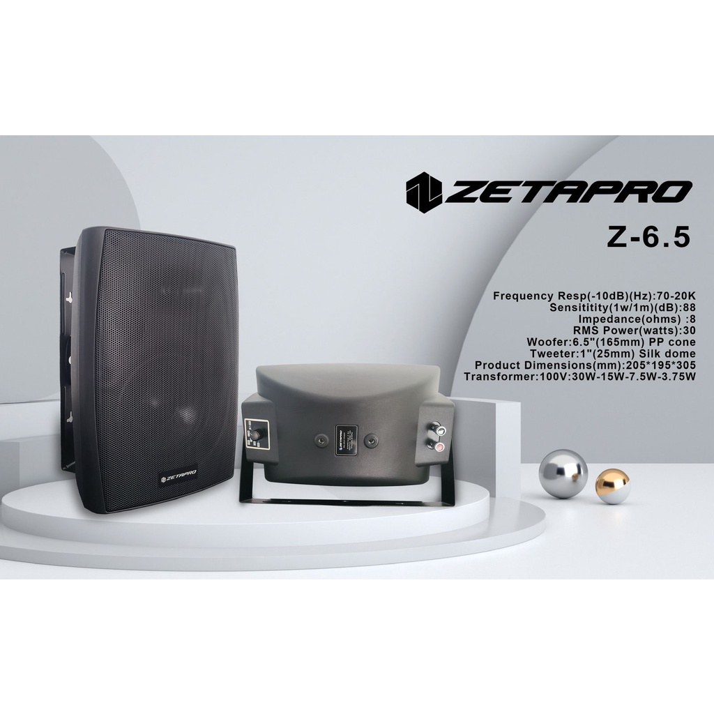 SPEAKER ZETAPRO Z6.5 / Z-6.5 / Z65 / SPEAKER PASIF ZETAPRO Z-6.5 / Z65