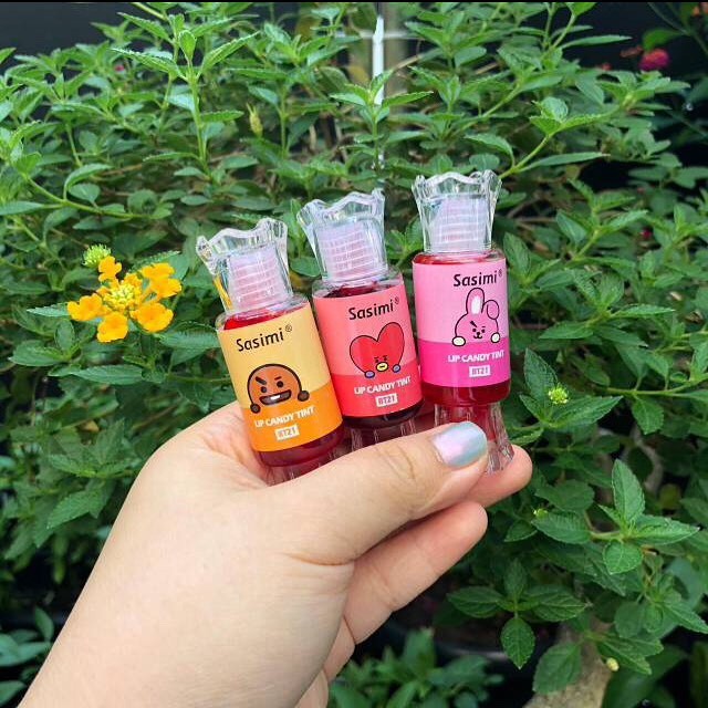 [SATUAN] liptint candy watersweet hraet BT21 SASIMI Moisturizing