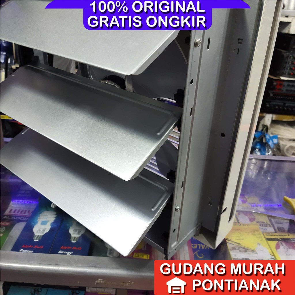 Exhaust Fan Panasonic FV 30RUN 2arah 12inch wall hexos fan penyedot udara hawa panas asap