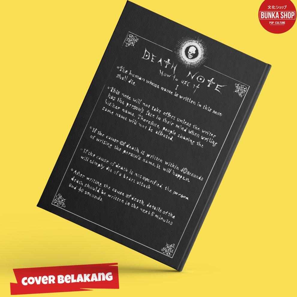 

[KODE RCPTY] Pocket Book Anime Death Note Buku Tulis Catatan Note Agenda Planner