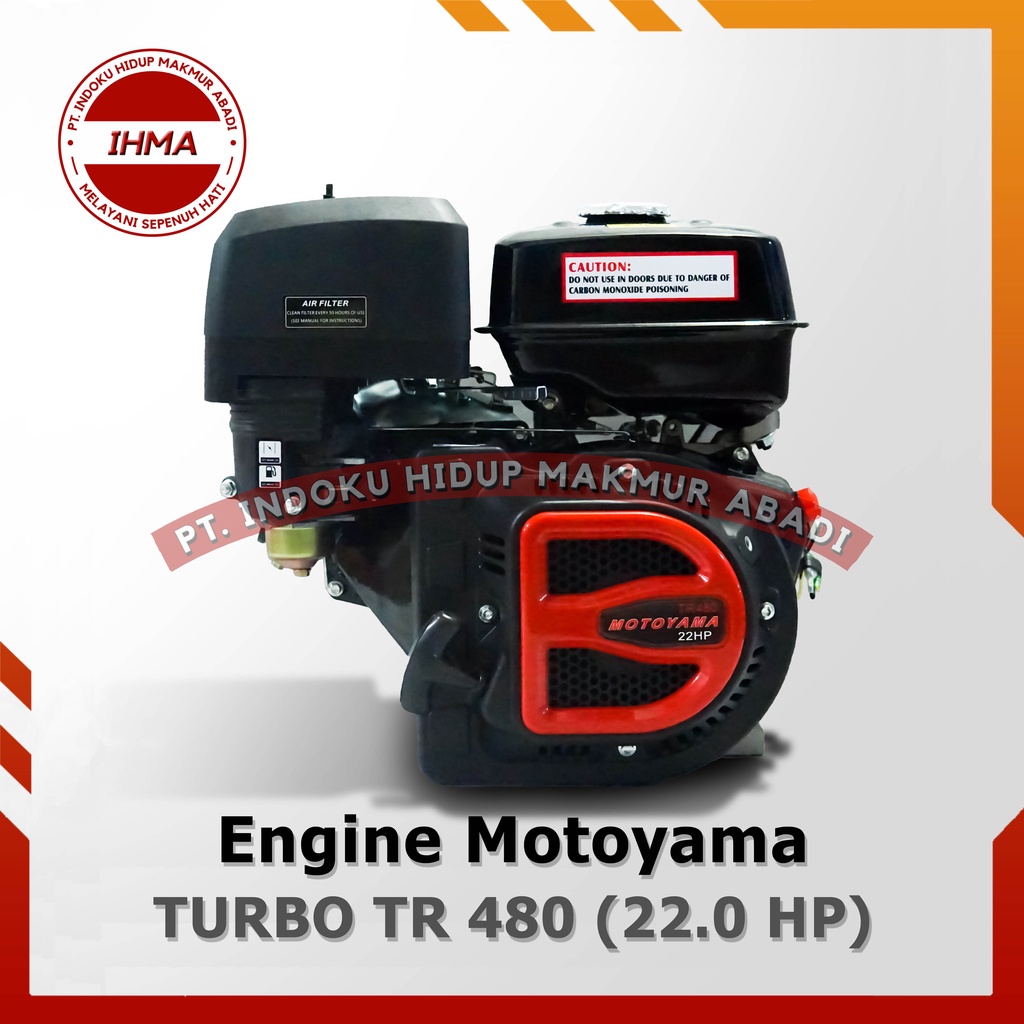 Gasoline Engine Motoyama Turbo TR 480 (22 HP) - Mesin Penggerak