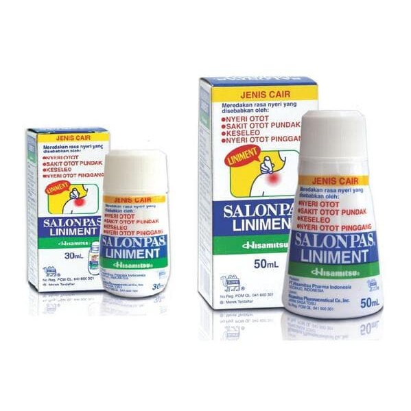 Salonpas Liniment 50 ml, Salonpas Liniment 30 ml