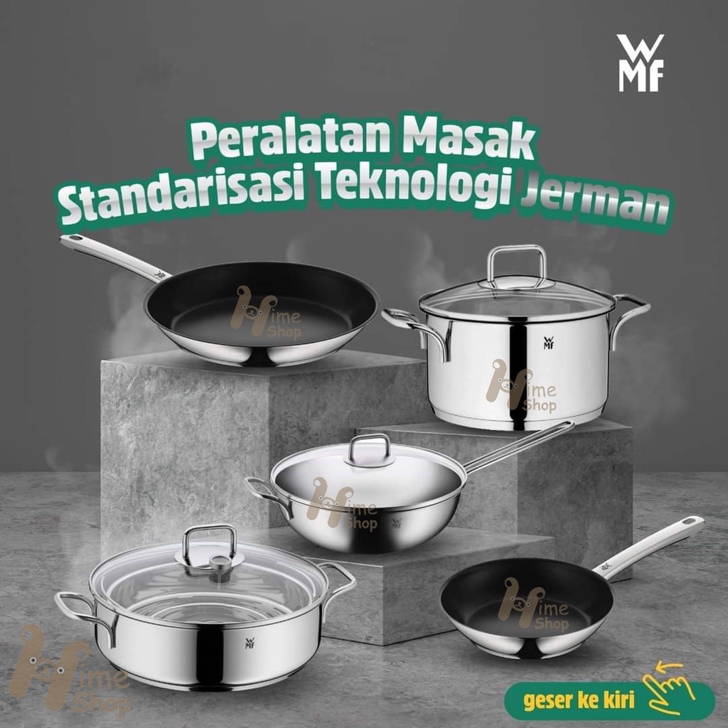 WMF SELECT it Serries Stainless Steel Multi Pot MultiPly Casserole Frypan Non Stick Coating Dishwash