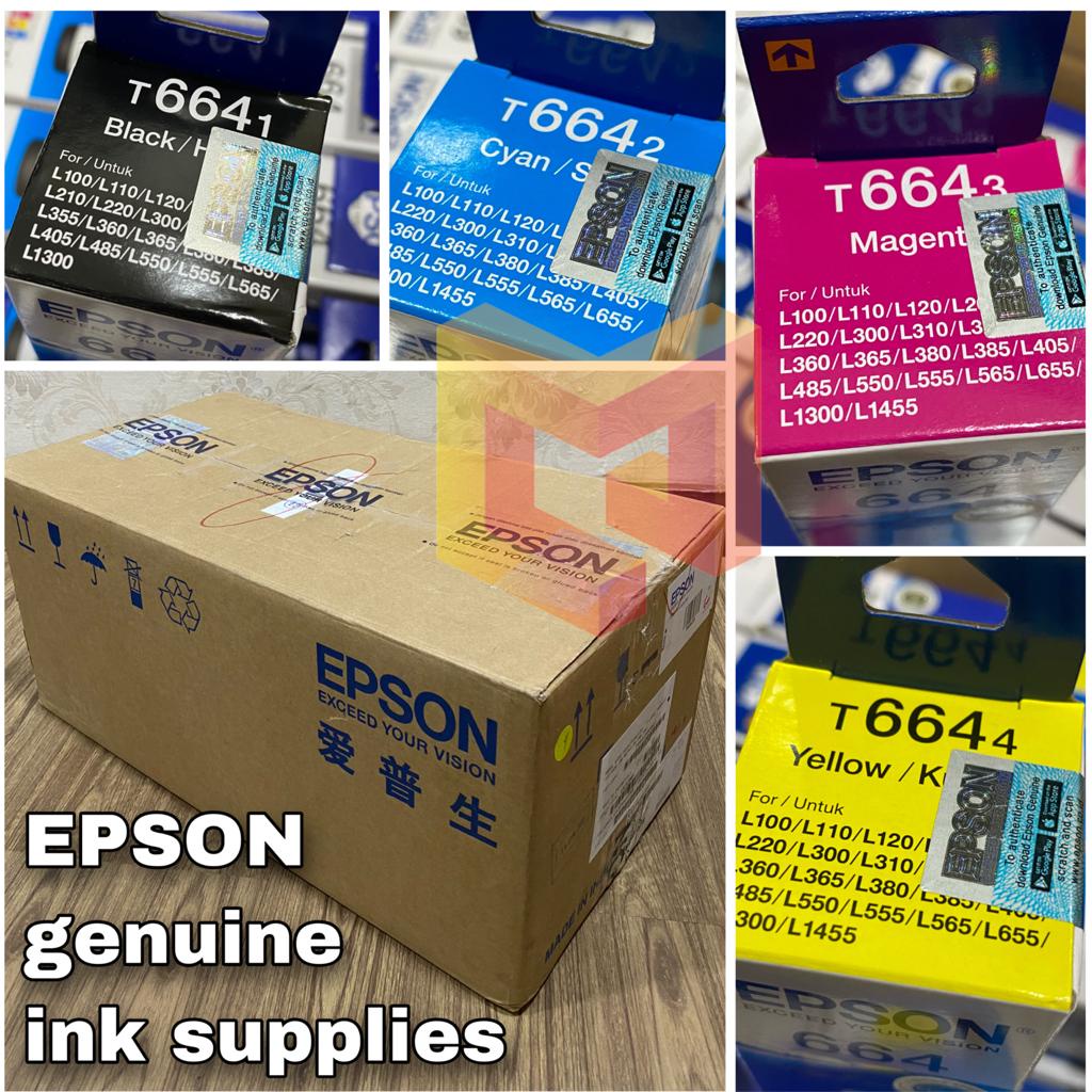 Tinta EPSON Original Printer / Tinta Printer ORI / Refill Epson