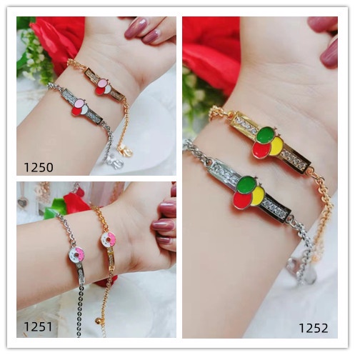 Gelang Anak Perhiasan Xuping Lapia Emas 18k 1250-1252