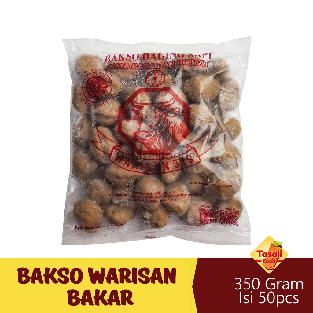 Bakso Warisan Bakar isi 25pcs