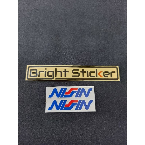 STICKER NISSIN ISI 2 CUTTING