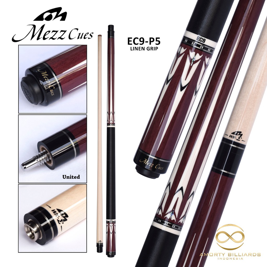 Mezz Cue EC9-P5 Linen Grip