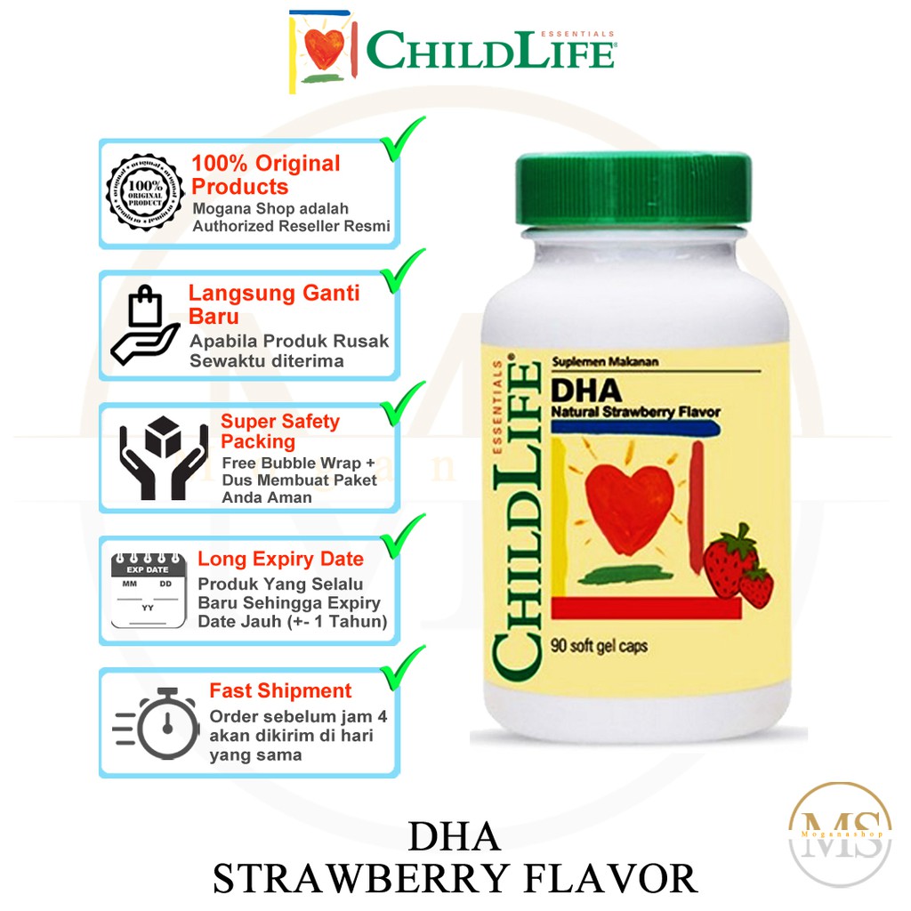 Jual CHILDLIFE PURE DHA CHEWABLE NATURAL BERRY BERASAL DARI PURIFIED ARCTIC COD LIVER OIL CHILD