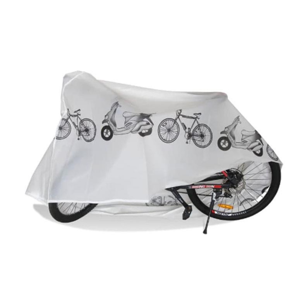 SARUNG SEPEDA Pelindung Anti Air Tahan Panas Debu Cover  Motor Bicycle Cover Waterproof Murah